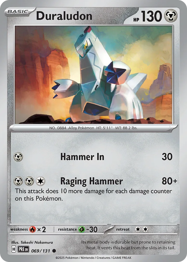 Duraludon, Prismatic Evolutions 069/131