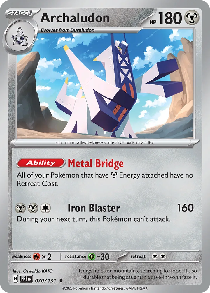 Archaludon, Prismatic Evolutions 070/131