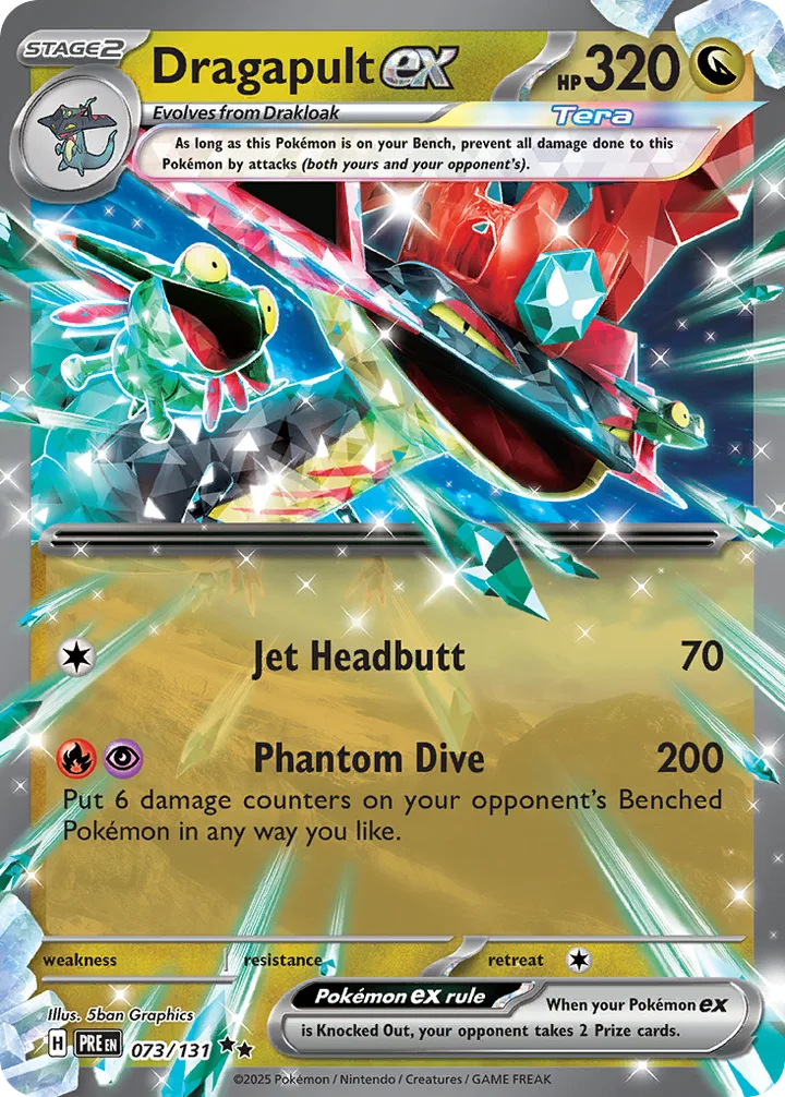 Dragapult ex, Prismatic Evolutions 073/131