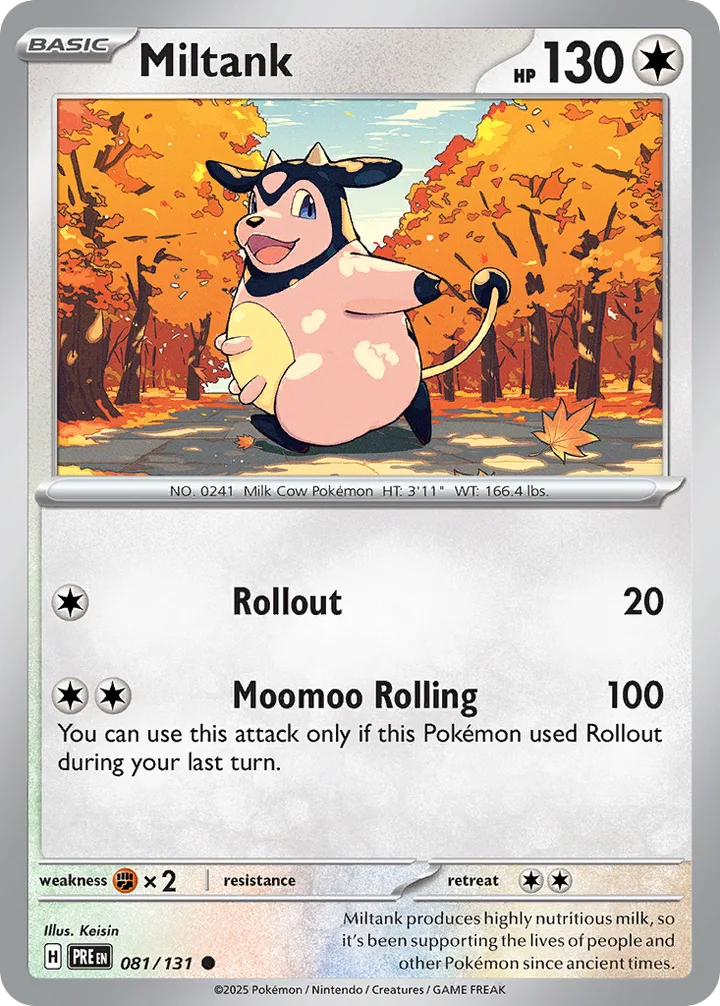 Miltank, Prismatic Evolutions 081/131