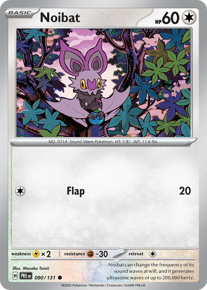 Noibat, Prismatic Evolutions 090/131