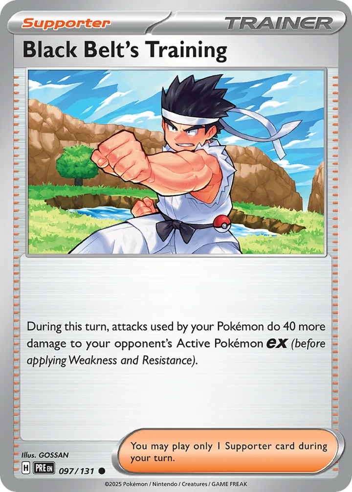 Black Belt’s Training, Prismatic Evolutions 097/131