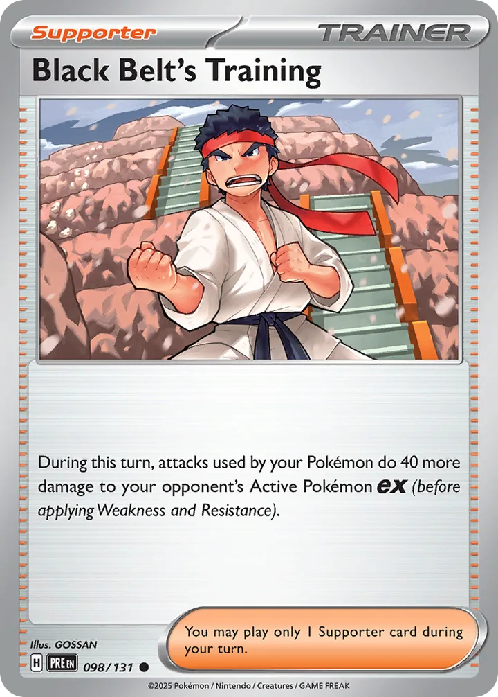 Black Belt’s Training, Prismatic Evolutions 098/131