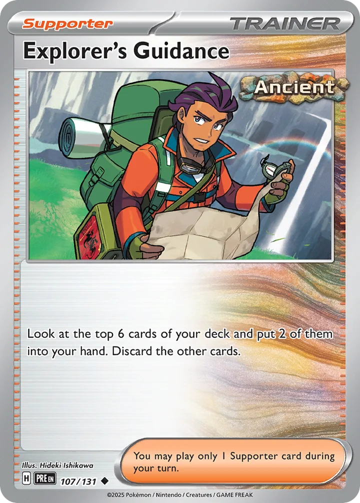 Explorer’s Guidance, Prismatic Evolutions 107/131