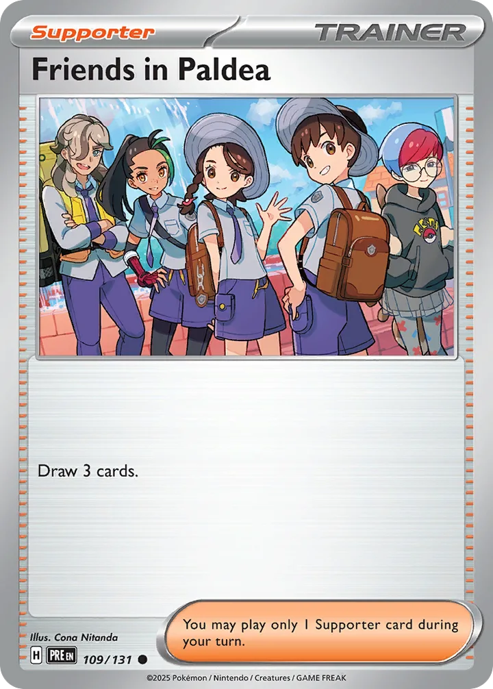 Friends in Paldea, Prismatic Evolutions 109/131