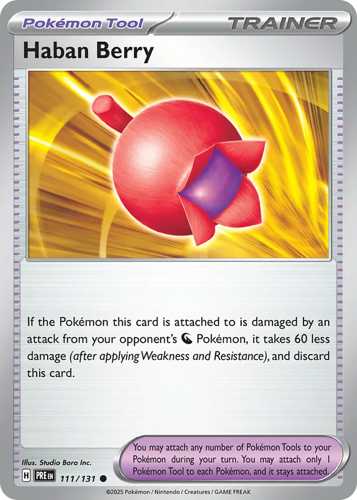 Haban Berry, Prismatic Evolutions 111/131