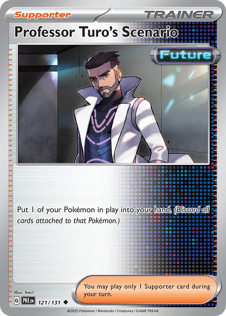 Professor Turo’s Scenario, Prismatic Evolutions 121/131