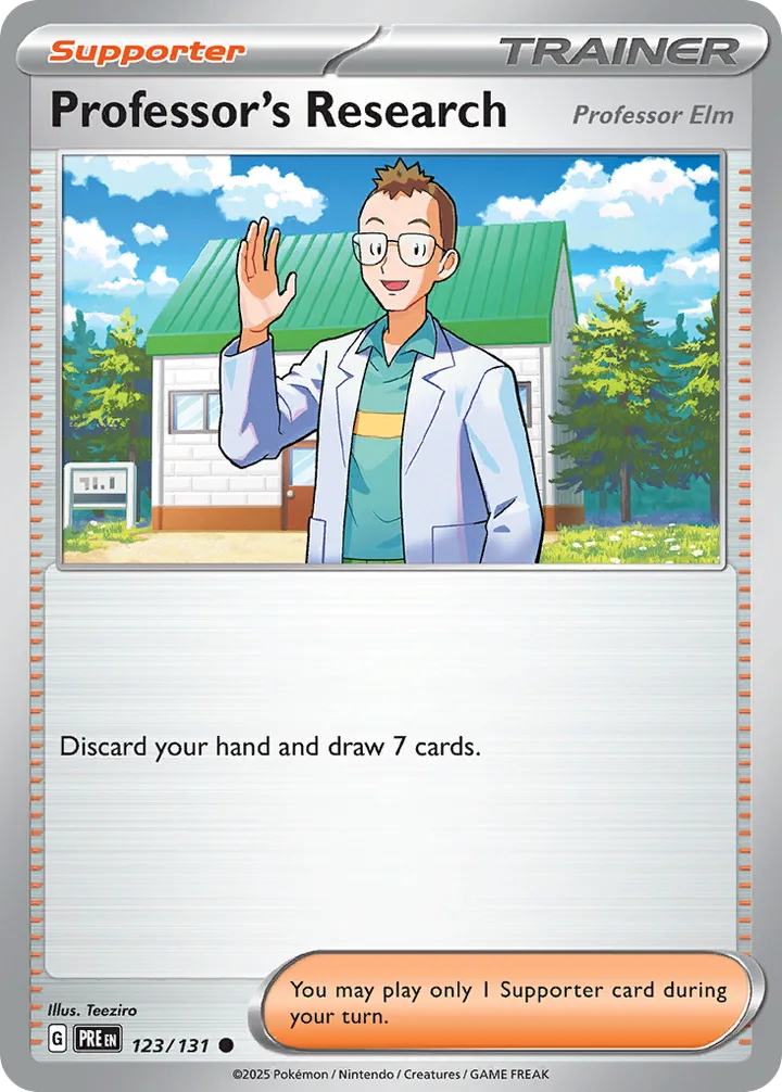 Professor’s Research, Prismatic Evolutions 123/131