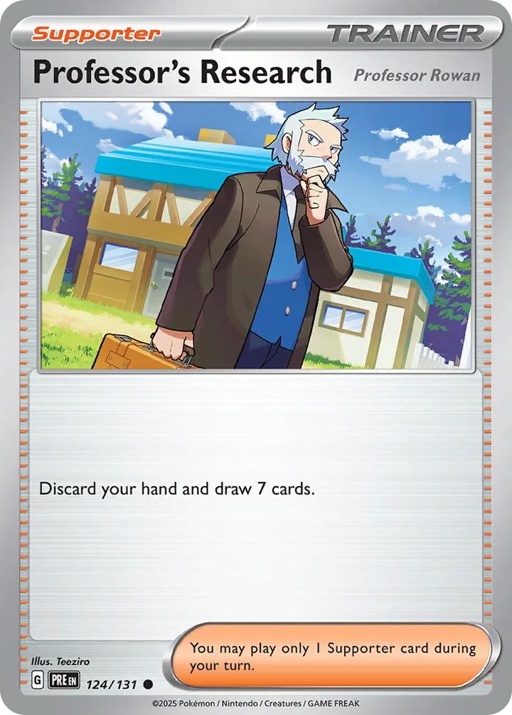 Professor’s Research, Prismatic Evolutions 124/131