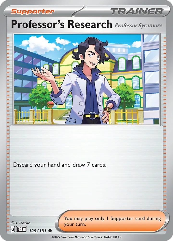 Professor’s Research, Prismatic Evolutions 125/131