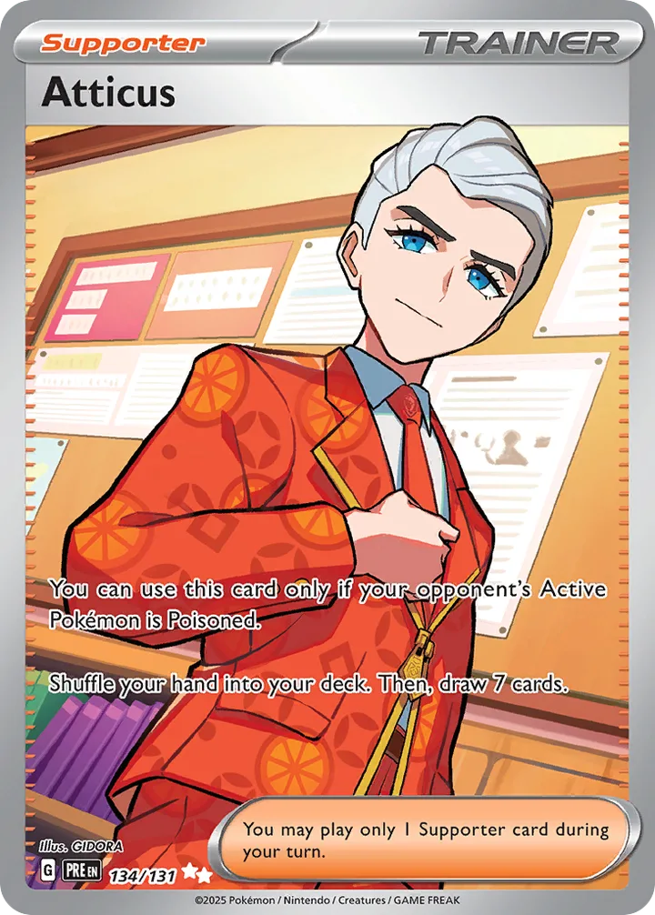 Atticus, Prismatic Evolutions 134/131