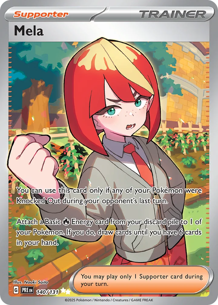 Mela, Prismatic Evolutions 140/131