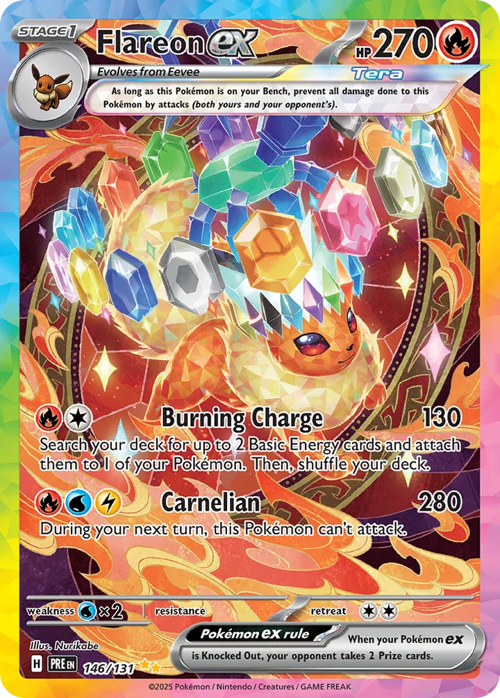 Flareon ex, Prismatic Evolutions 146/131