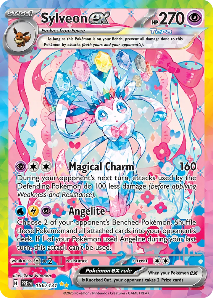 Sylveon ex, Prismatic Evolutions 156/131