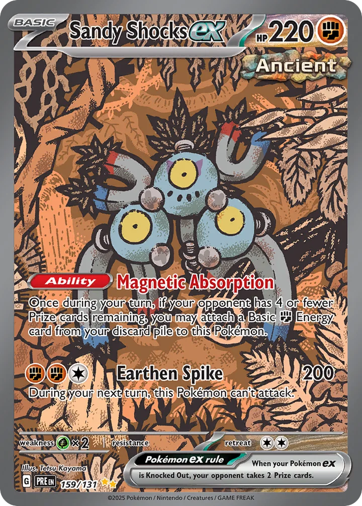 Sandy Shocks ex, Prismatic Evolutions 159/131