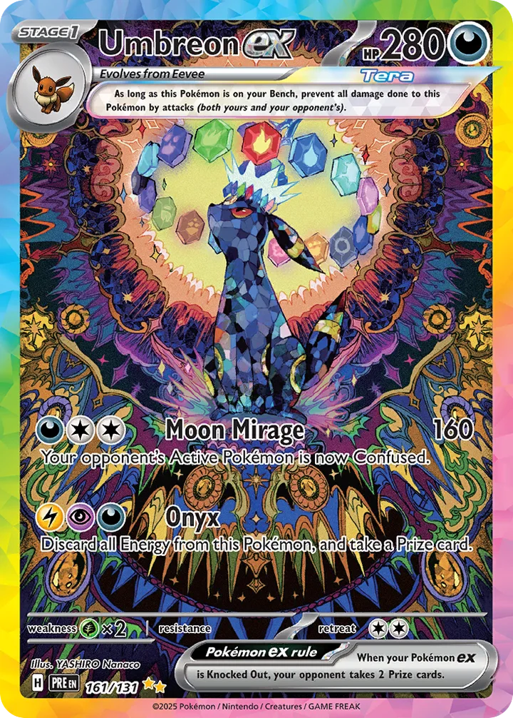 Umbreon ex, Prismatic Evolutions 161/131