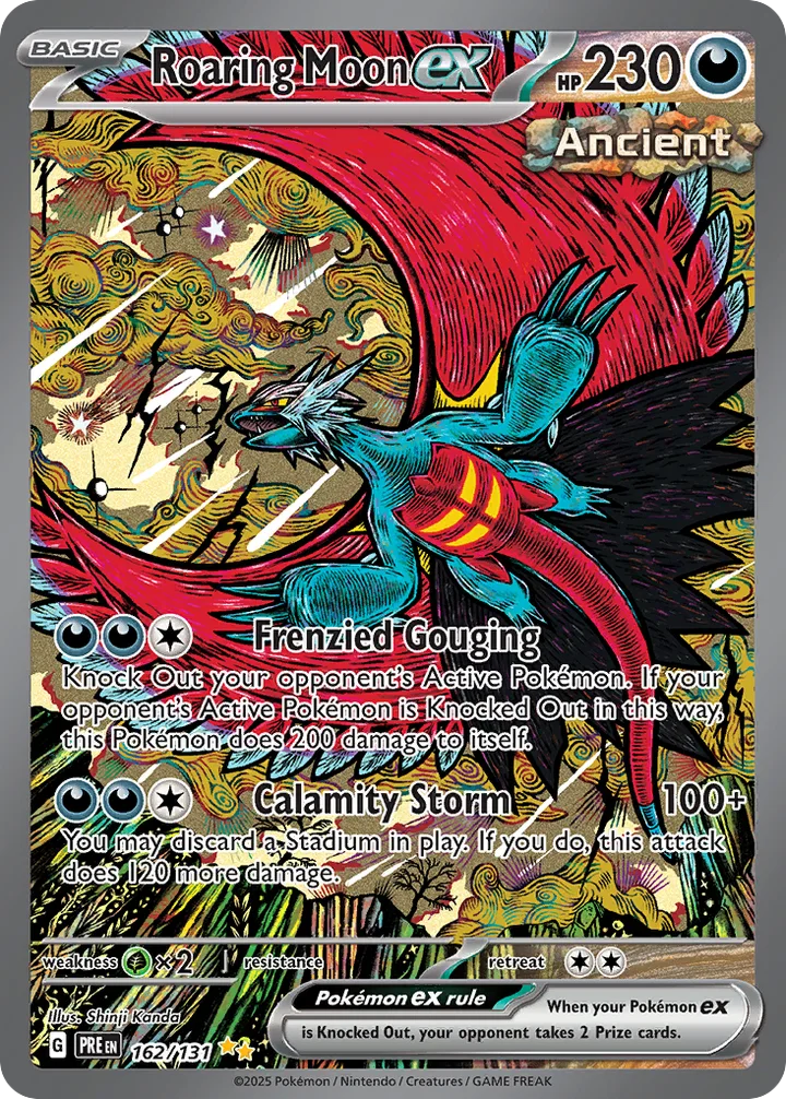 Roaring Moon ex, Prismatic Evolutions 162/131