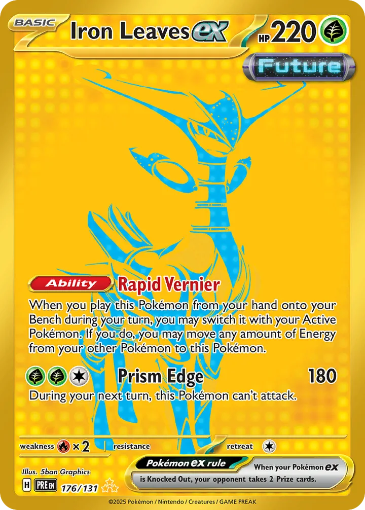 Iron Leaves ex, Prismatic Evolutions 176/131