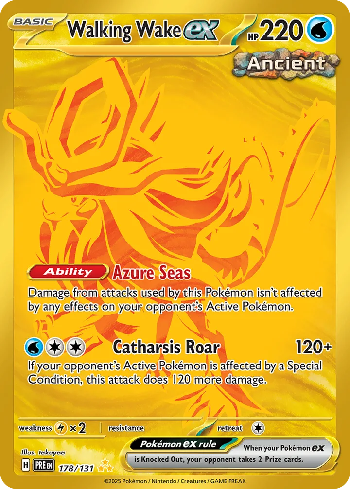 Walking Wake ex, Prismatic Evolutions 178/131