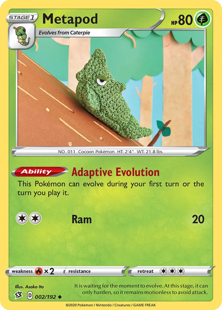 Metapod, Rebel Clash 002/192