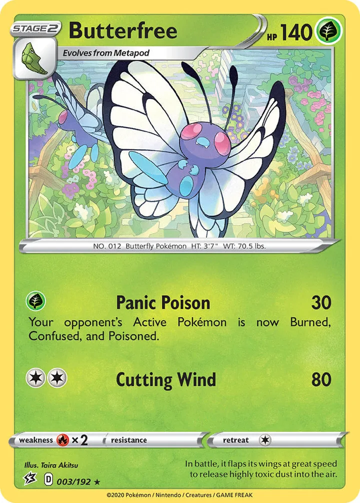 Butterfree, Rebel Clash 003/192