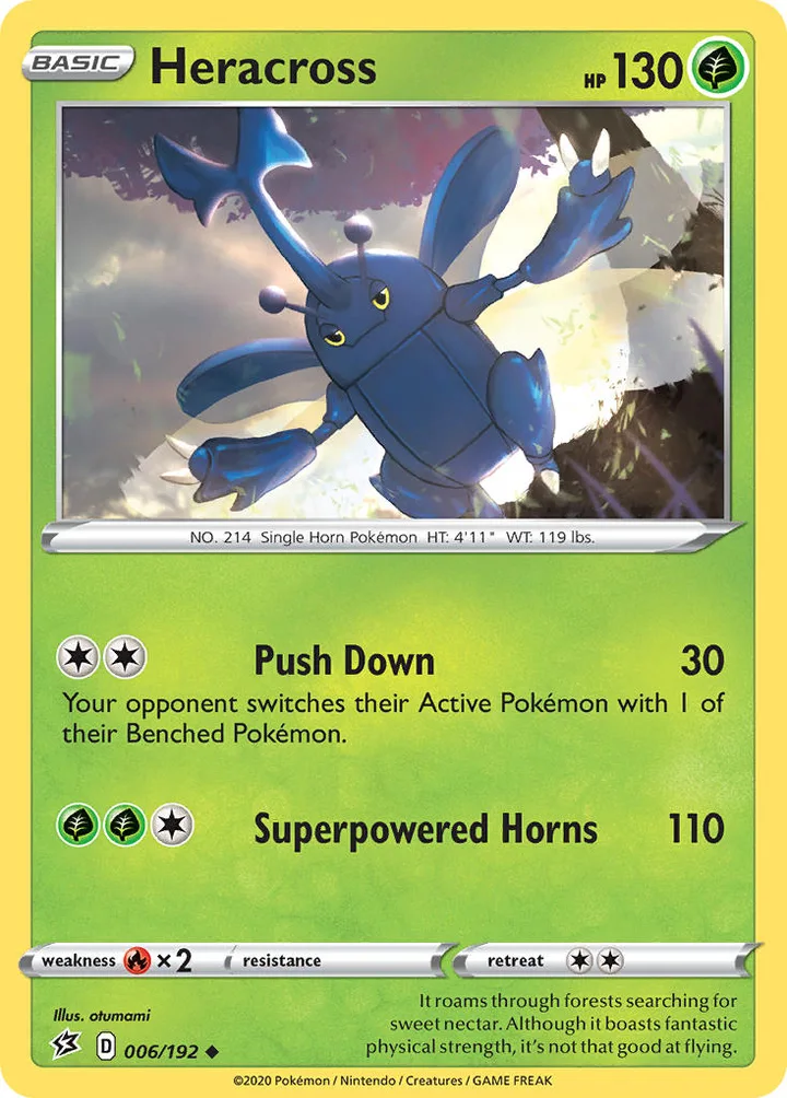 Heracross, Rebel Clash 006/192