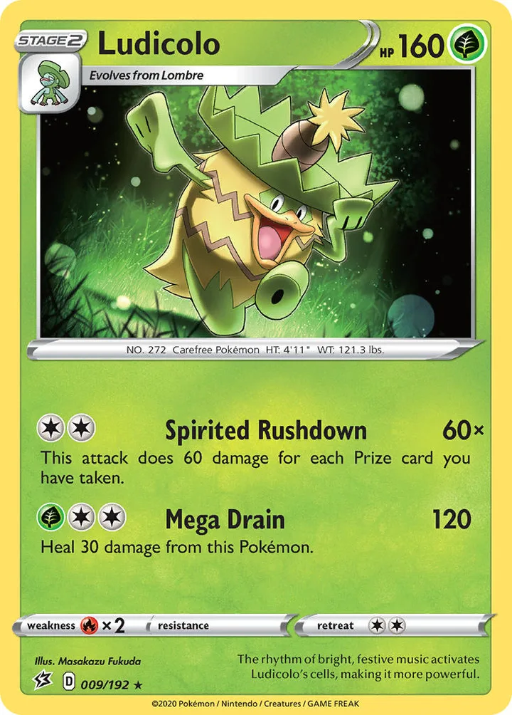 Ludicolo, Rebel Clash 009/192