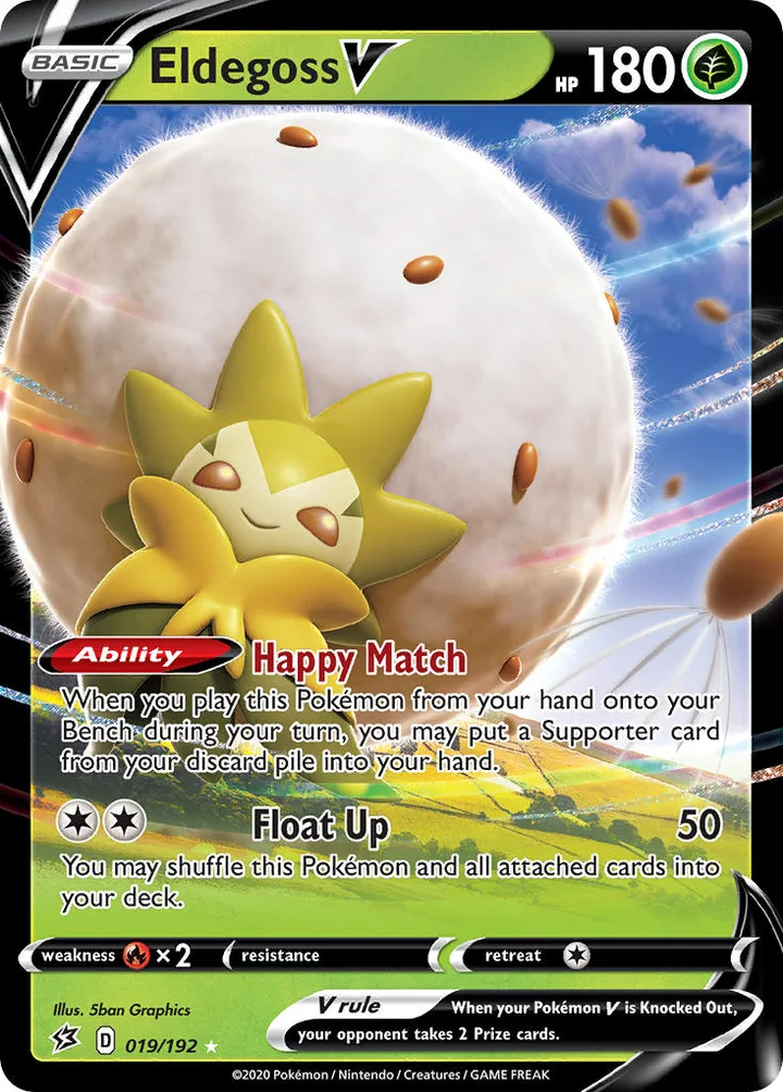 Eldegoss V, Rebel Clash 019/192
