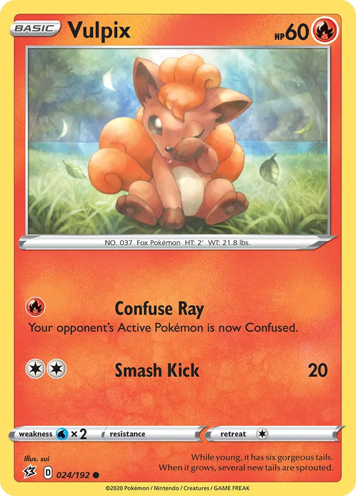 Vulpix, Rebel Clash 024/192