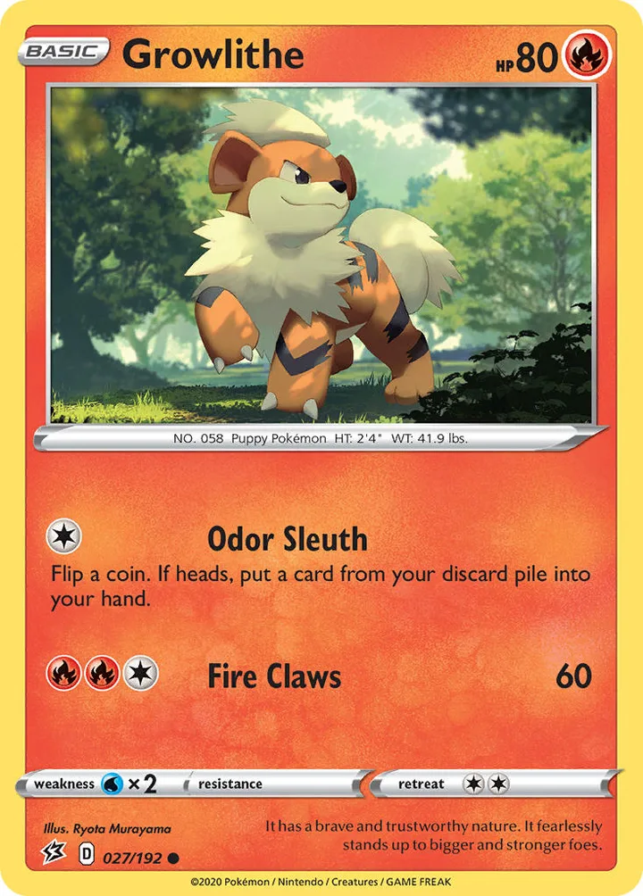 Growlithe, Rebel Clash 027/192