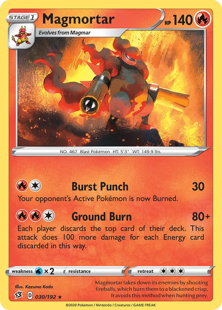 Magmortar, Rebel Clash 030/192