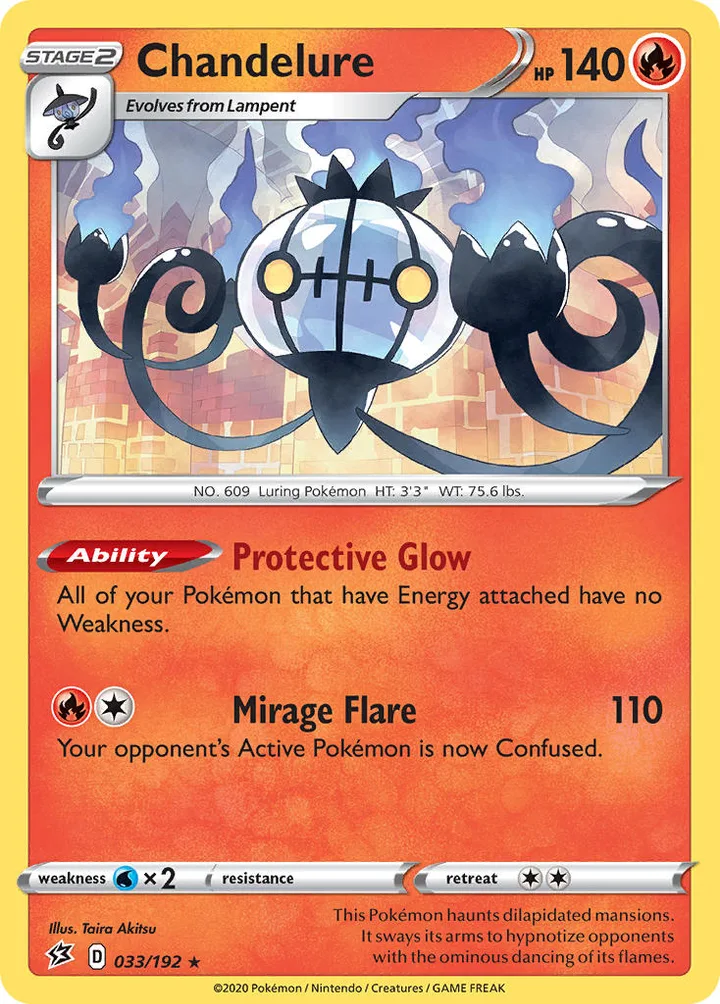 Chandelure, Rebel Clash 033/192
