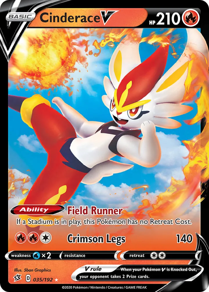 Cinderace V, Rebel Clash 035/192