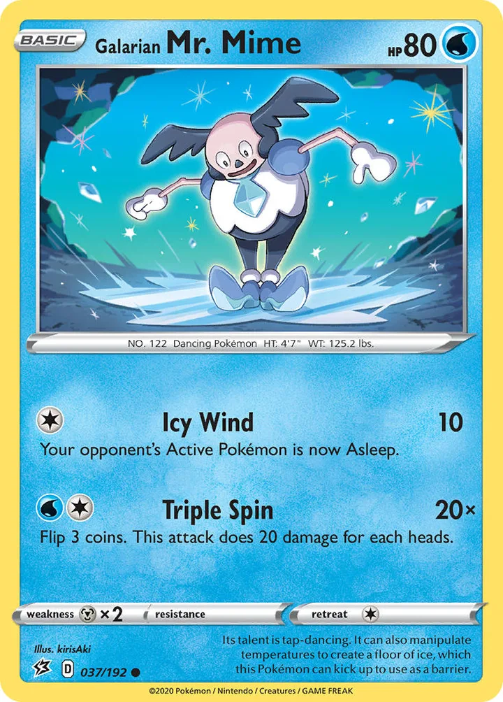 Galarian Mr. Mime, Rebel Clash 037/192