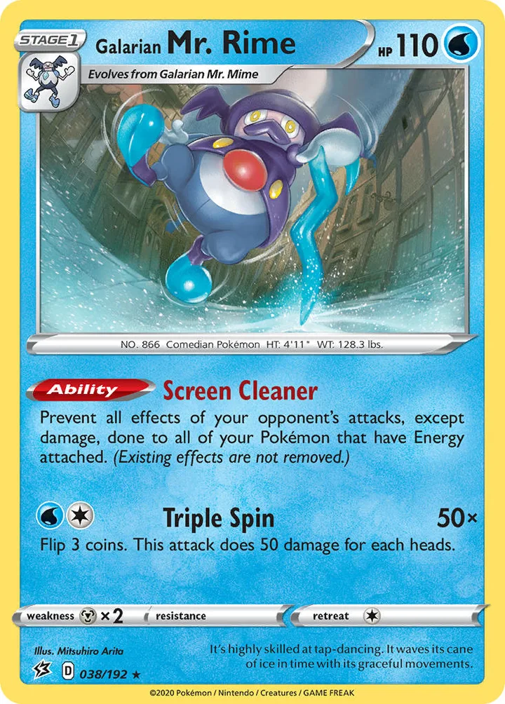 Galarian Mr. Rime, Rebel Clash 038/192