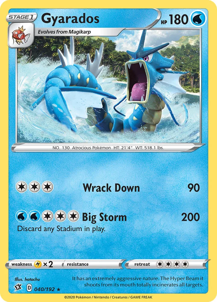 Gyarados, Rebel Clash 040/192
