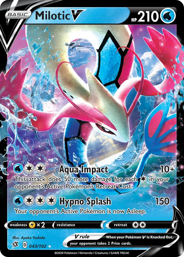 Milotic V, Rebel Clash 043/192