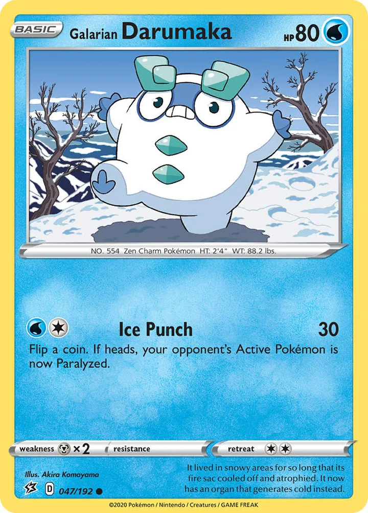 Galarian Darumaka, Rebel Clash 047/192