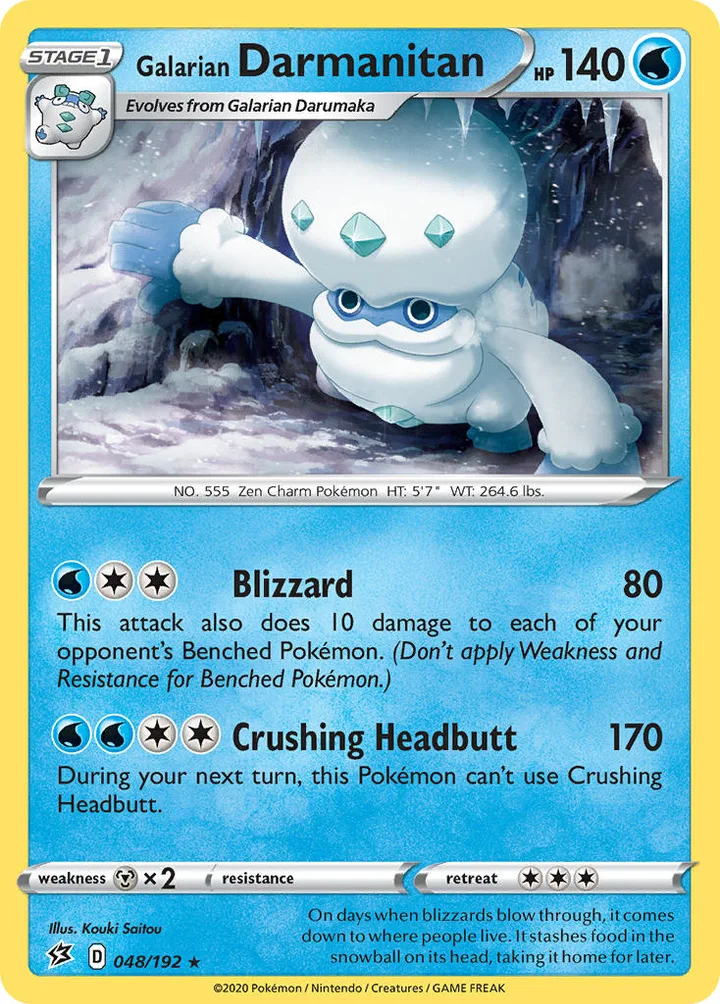 Galarian Darmanitan, Rebel Clash 048/192