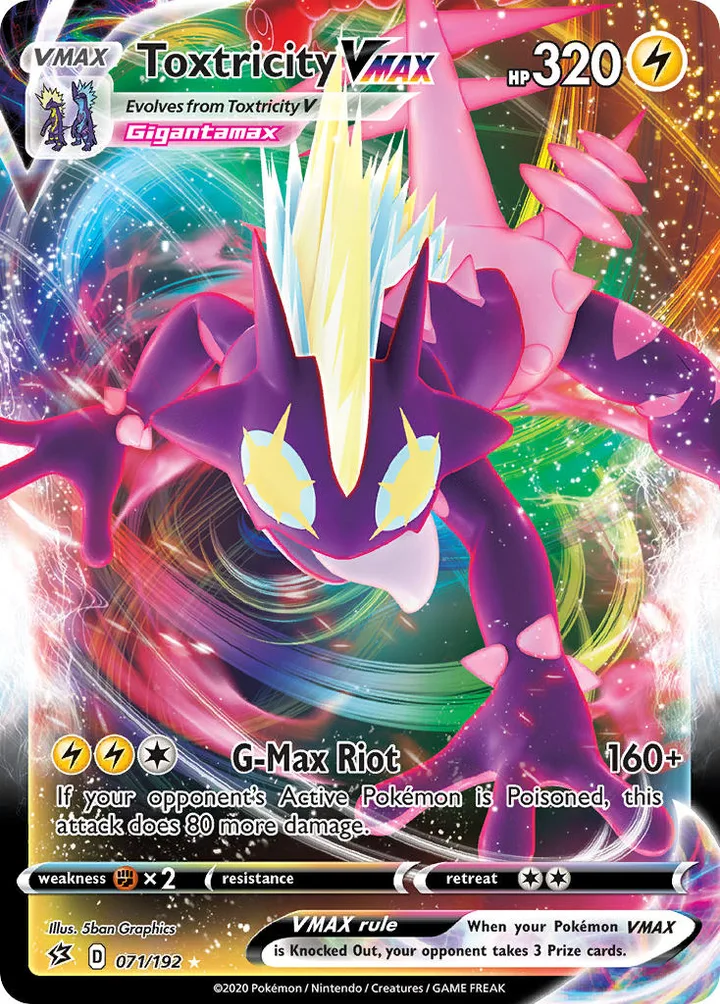 Toxtricity VMAX, Rebel Clash 071/192