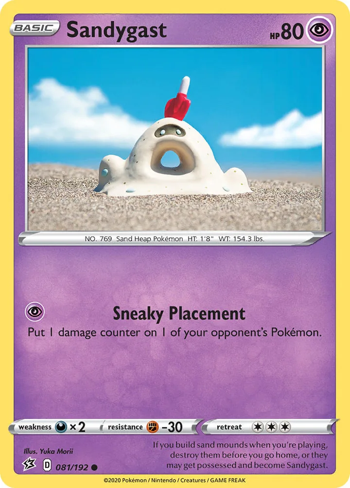 Sandygast, Rebel Clash 081/192