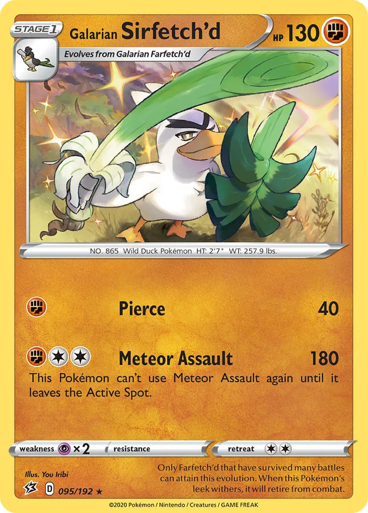 Galarian Sirfetch’d, Rebel Clash 095/192