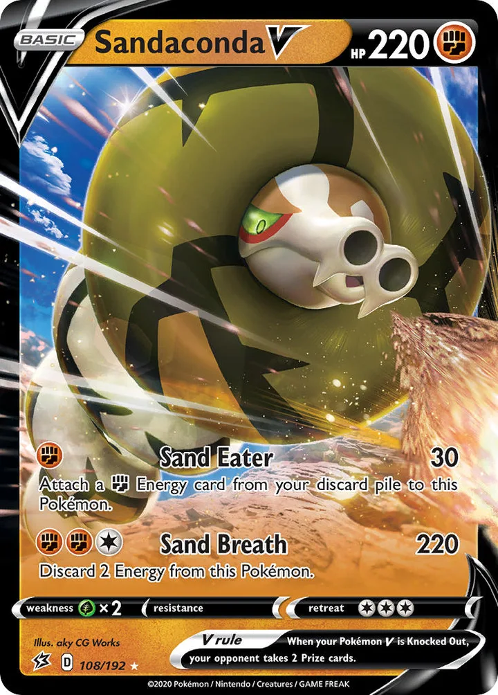 Sandaconda V, Rebel Clash 108/192
