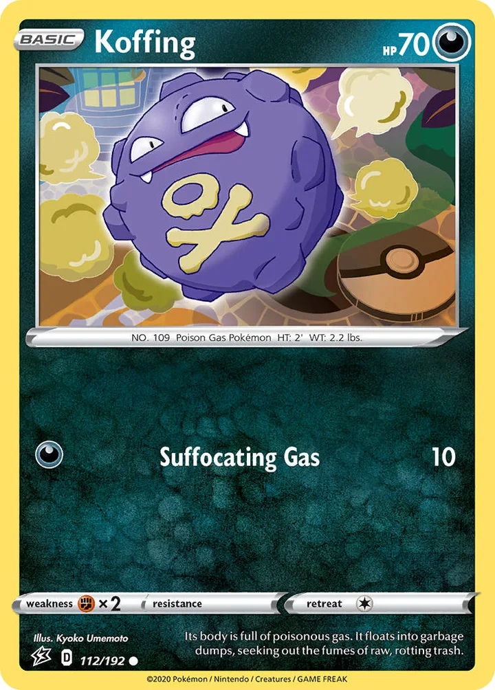Koffing, Rebel Clash 112/192