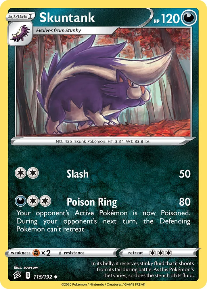 Skuntank, Rebel Clash 115/192