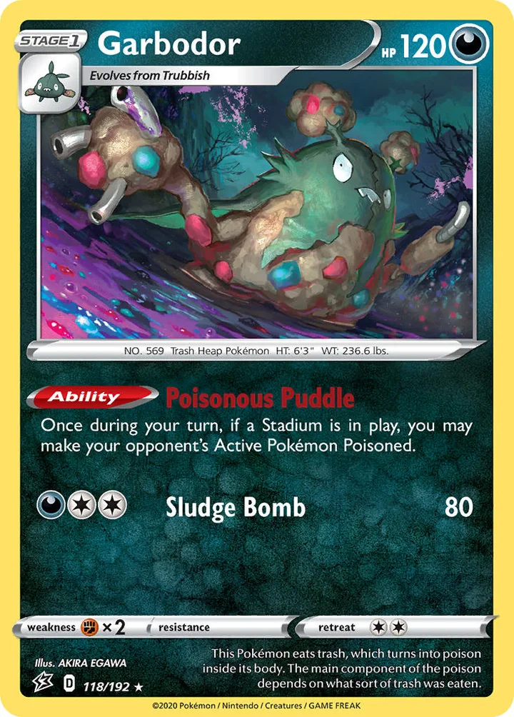 Garbodor, Rebel Clash 118/192