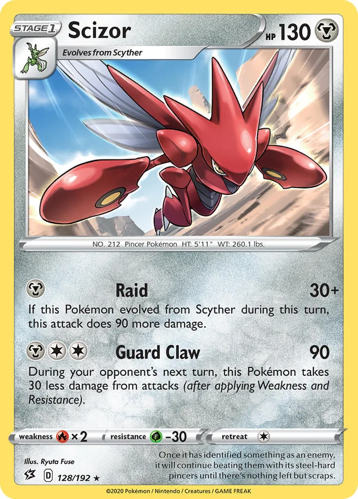 Scizor, Rebel Clash 128/192