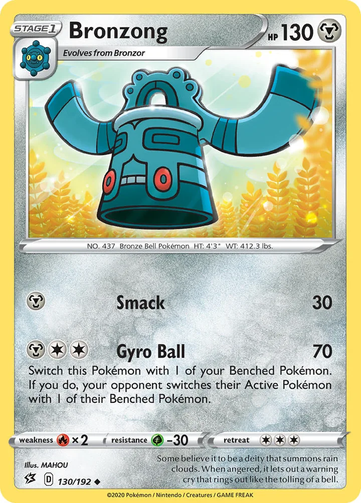 Bronzong, Rebel Clash 130/192