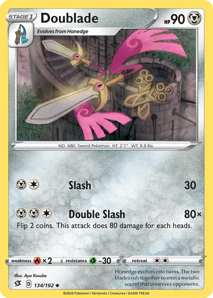 Doublade, Rebel Clash 134/192