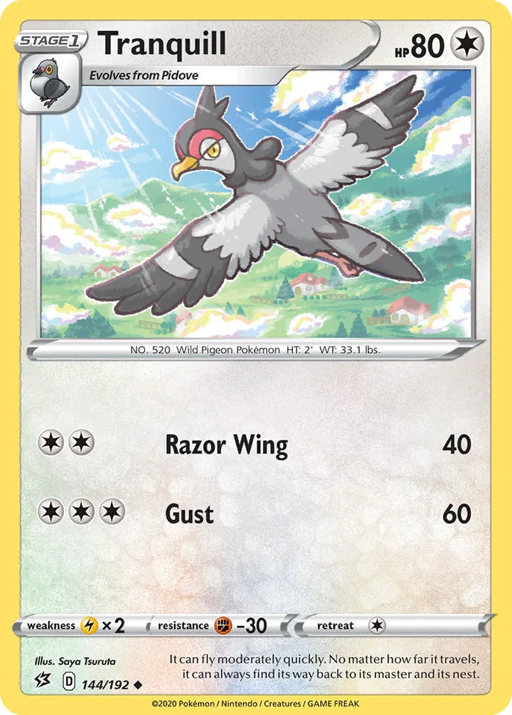 Tranquill, Rebel Clash 144/192